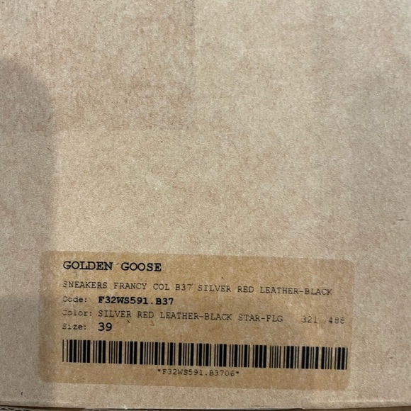 Golden Goose Leather Francy Sneakers size 39 - Picture 14 of 14